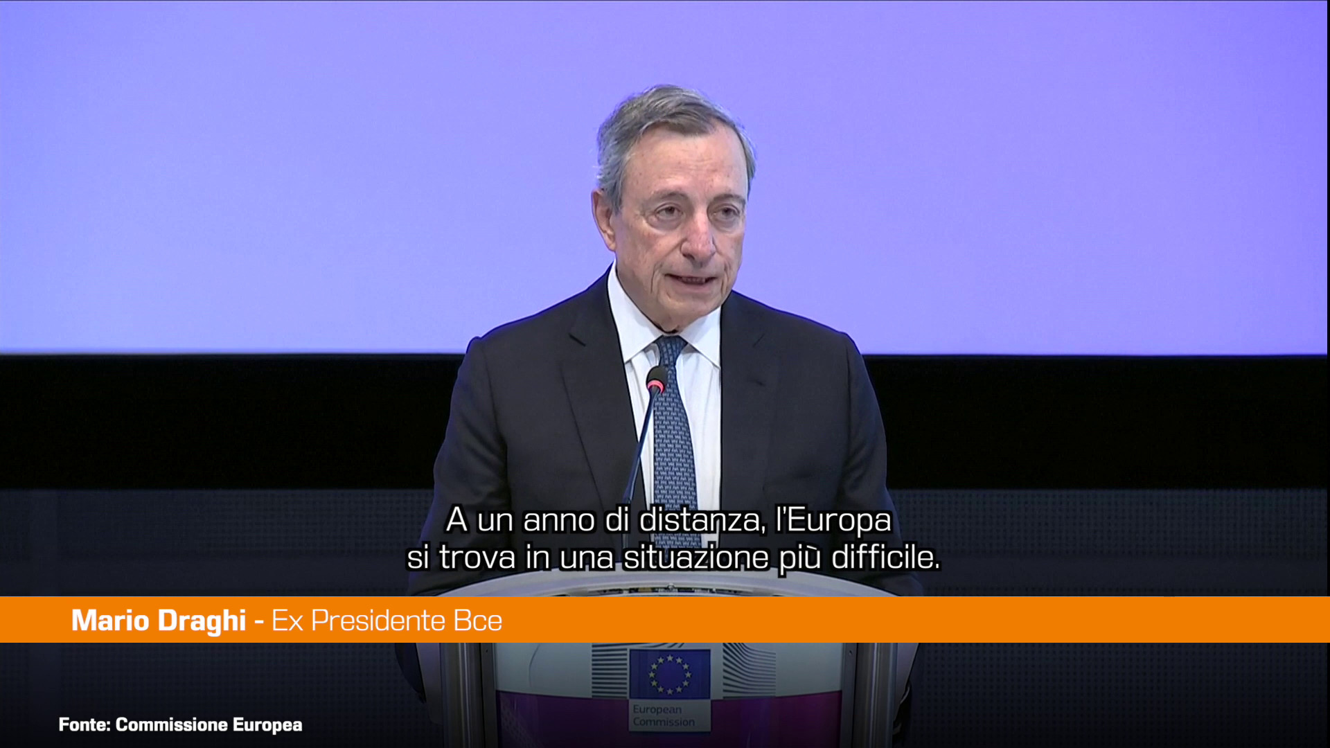Ue, Draghi 