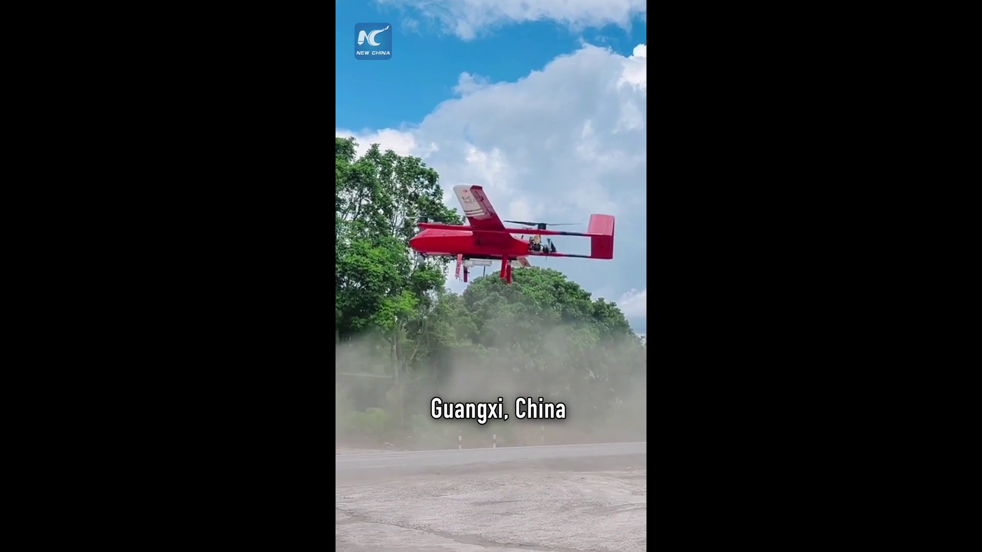 Cina, droni ripristinano le comunicazioni dopo le alluvioni nel Guangxi