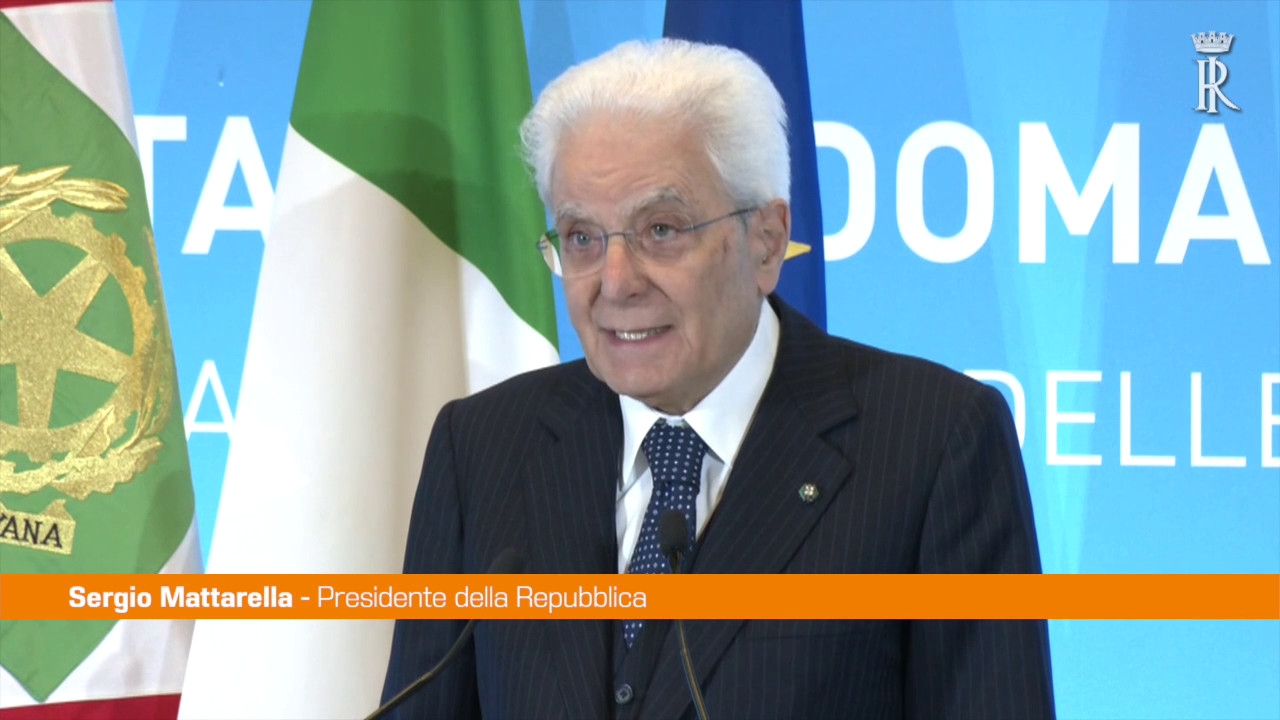 Mattarella “L’economia italiana ha mostrato capacità di ripresa”