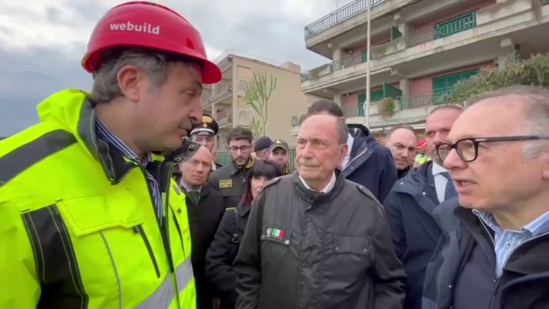 Webuild all'opera nel Messinese dopo ciclone, illustrati interventi a Schifani