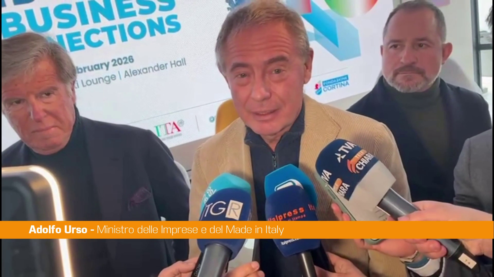 Urso “Milano-Cortina grande vetrina per il Made in Italy”