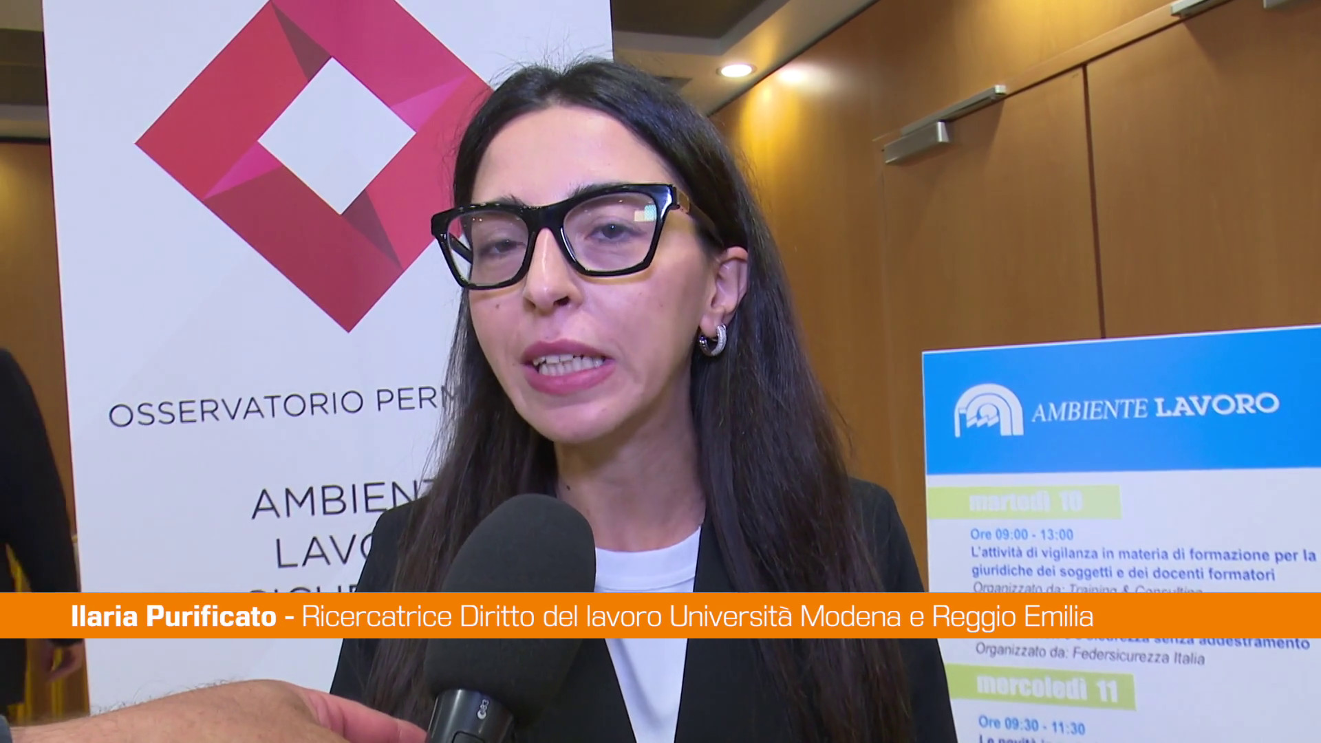 Lavoro, Purificato(Università Modena) 