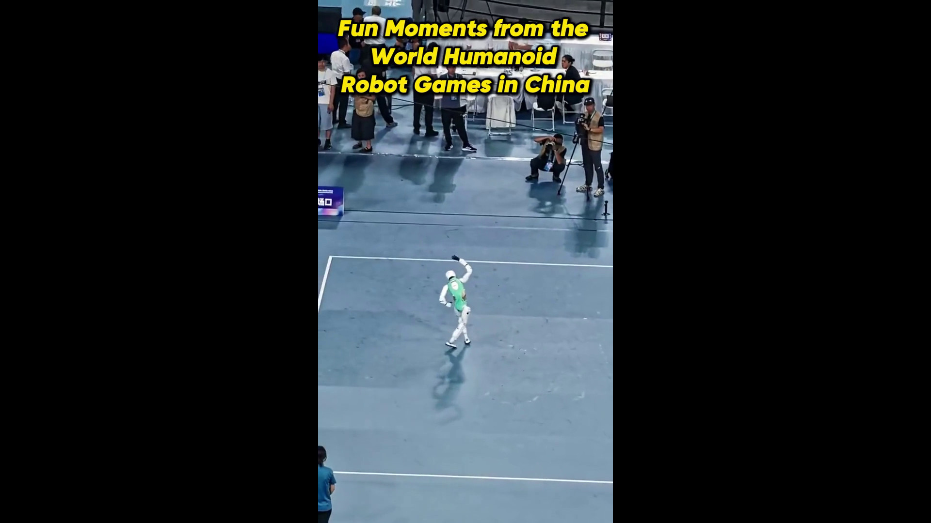 Cina: momenti divertenti dai Giochi mondiali dei robot umanoidi