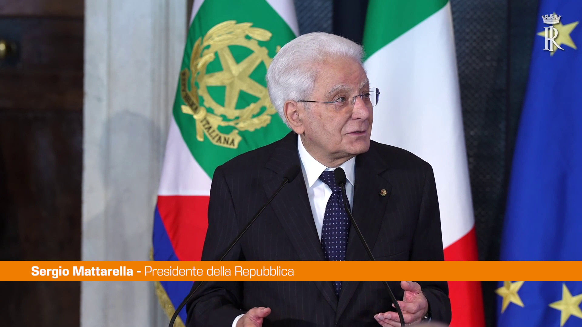 Droga, Mattarella: 