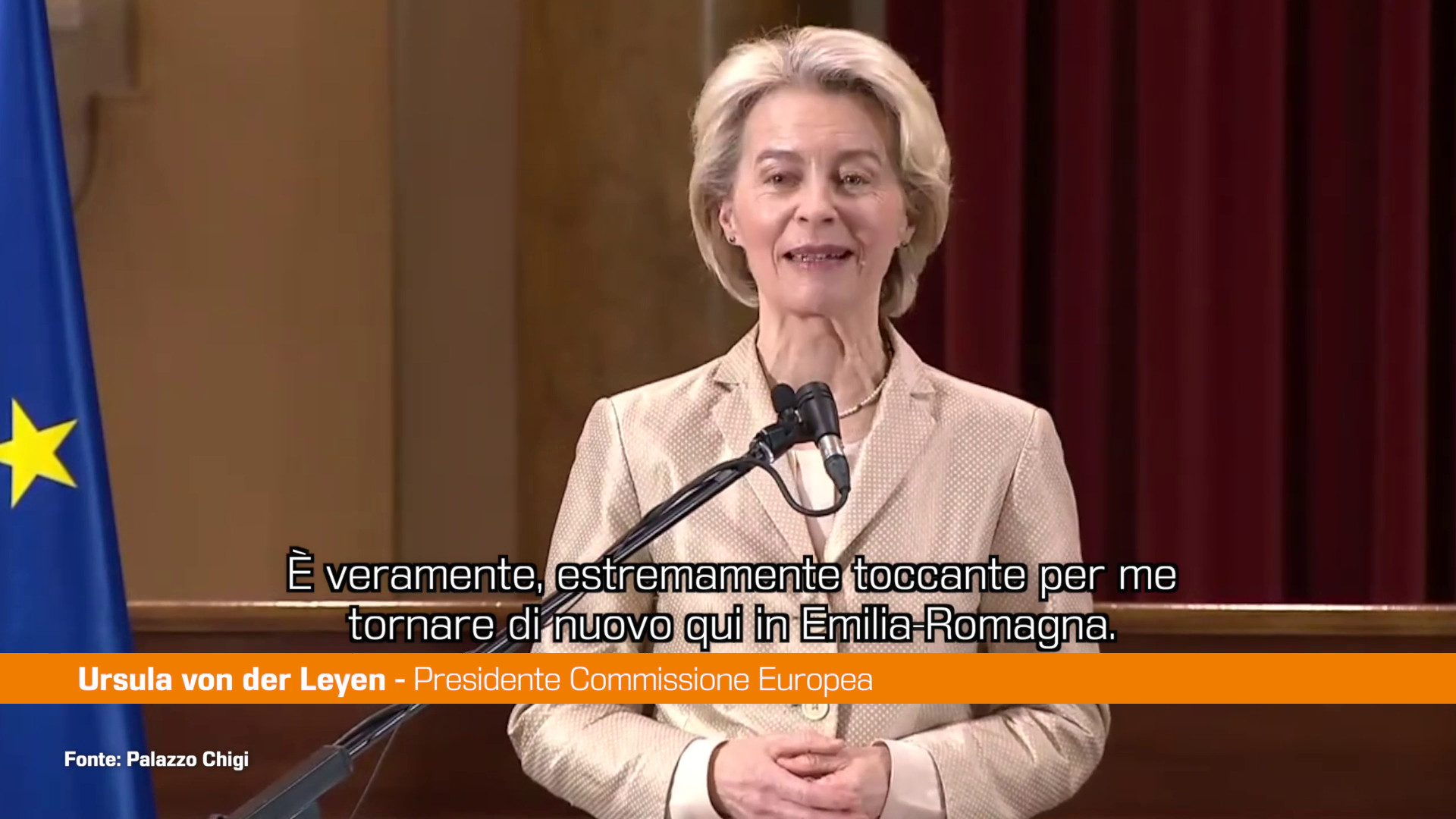 Alluvione, Von der Leyen a Forlì 