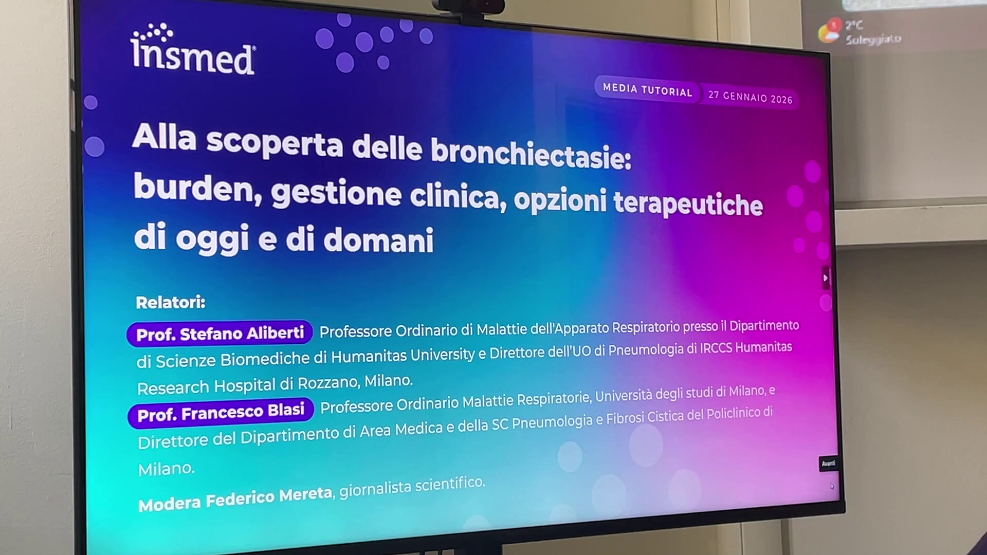 Bronchiectasie patologia diffusa ma 