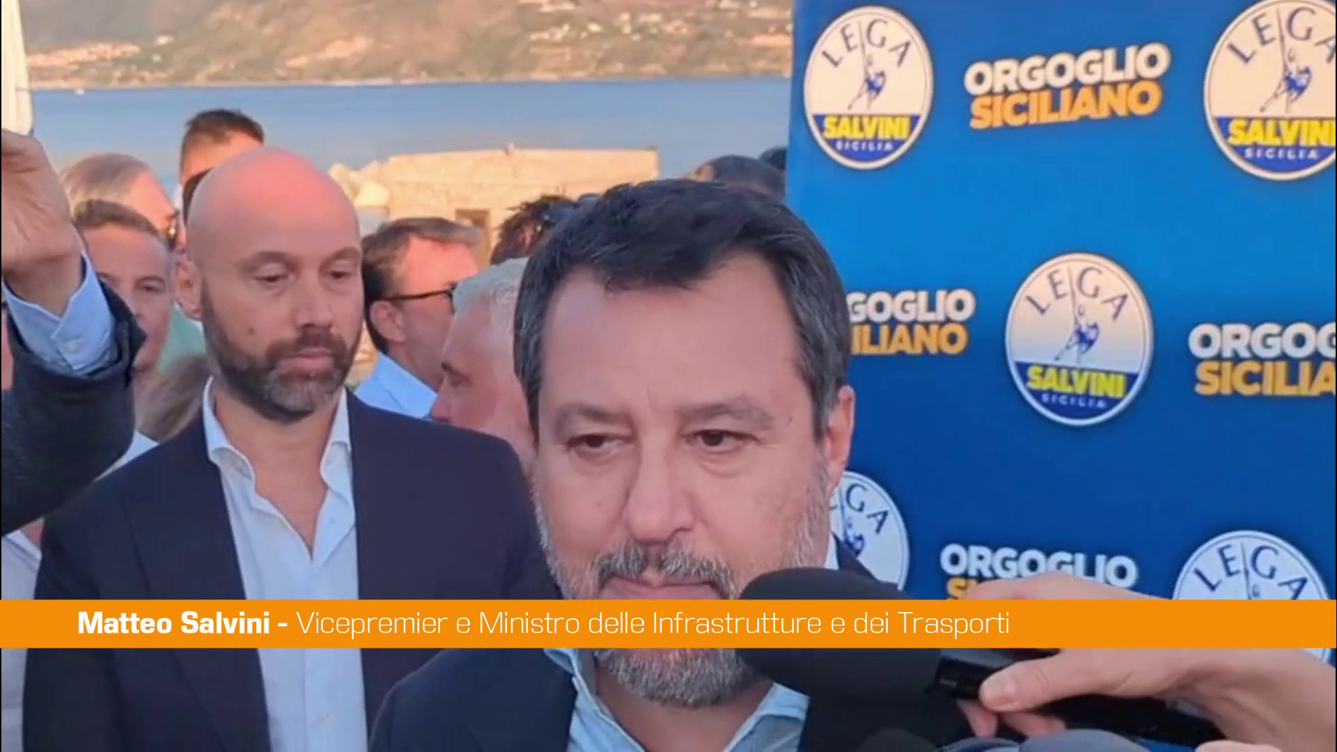 Ponte sullo Stretto, Salvini 