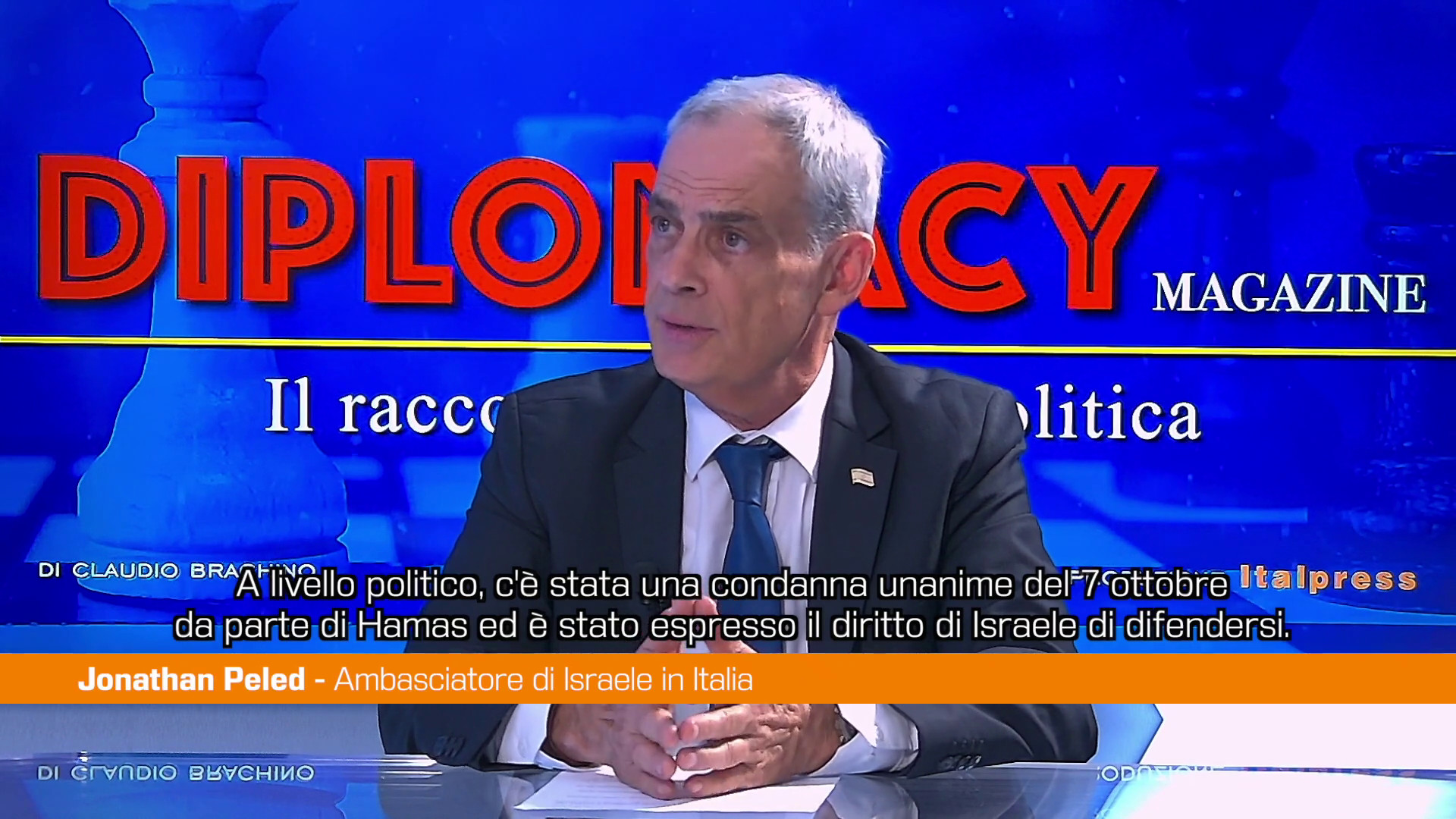 Ambasciatore Israele 