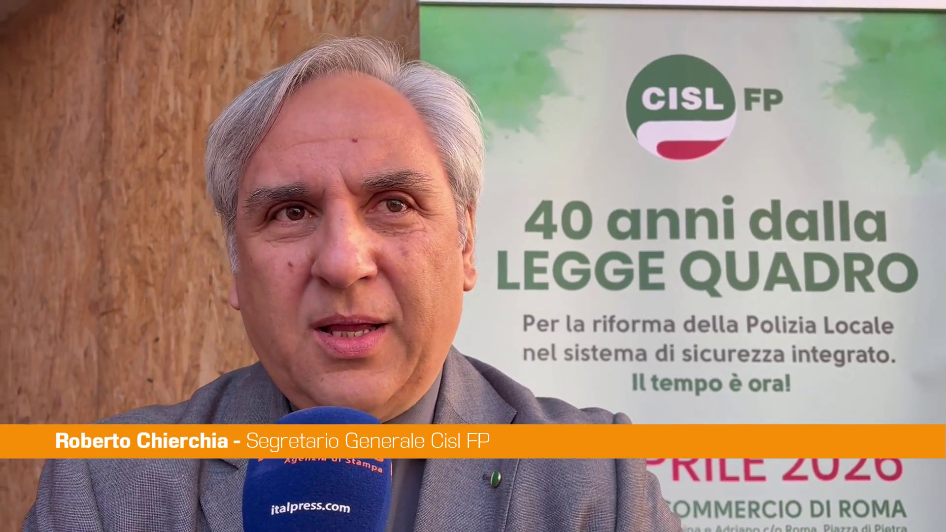 Sicurezza, Cisl FP 