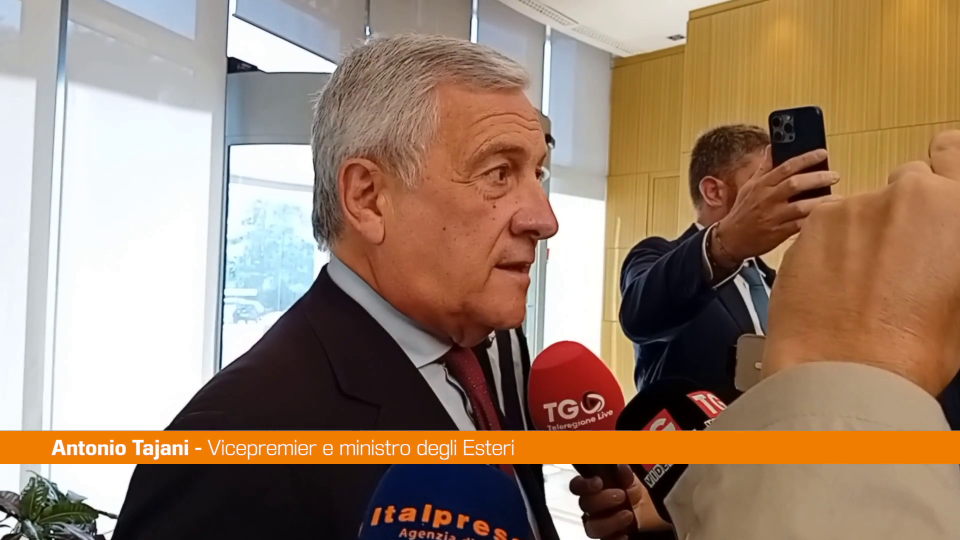 Manovra, Tajani “No alla tassa sugli extraprofitti”