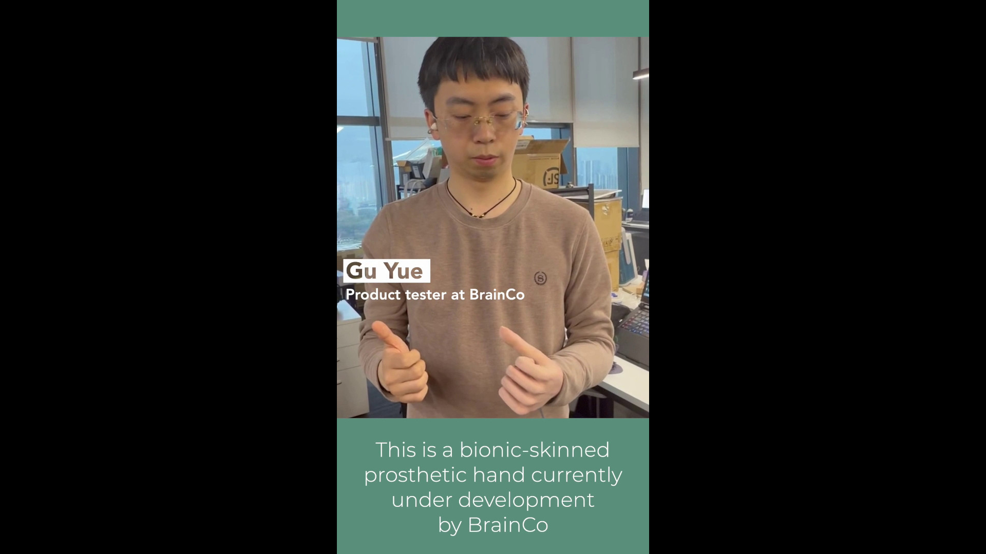 Cina: azienda BrainCo sviluppa mano controllata dal sistema nervoso