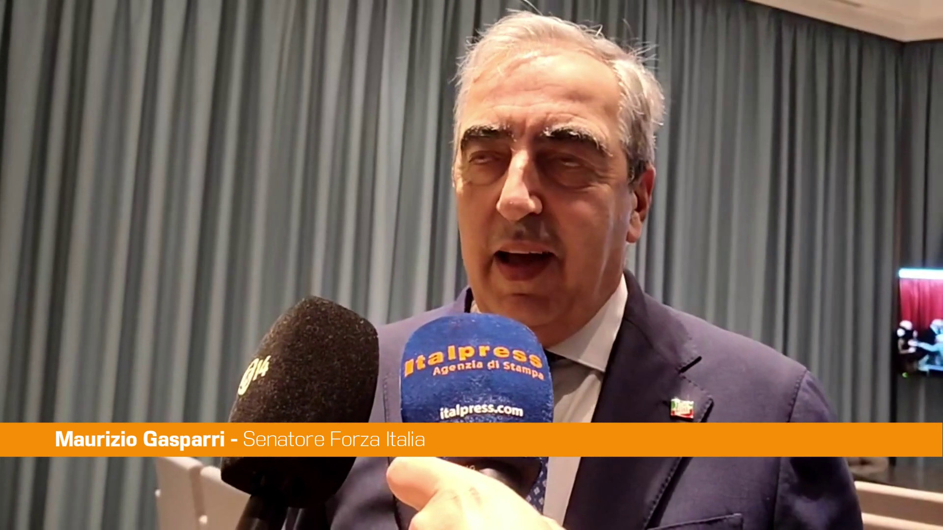 20 anni Fondazione Tricoli, Gasparri 