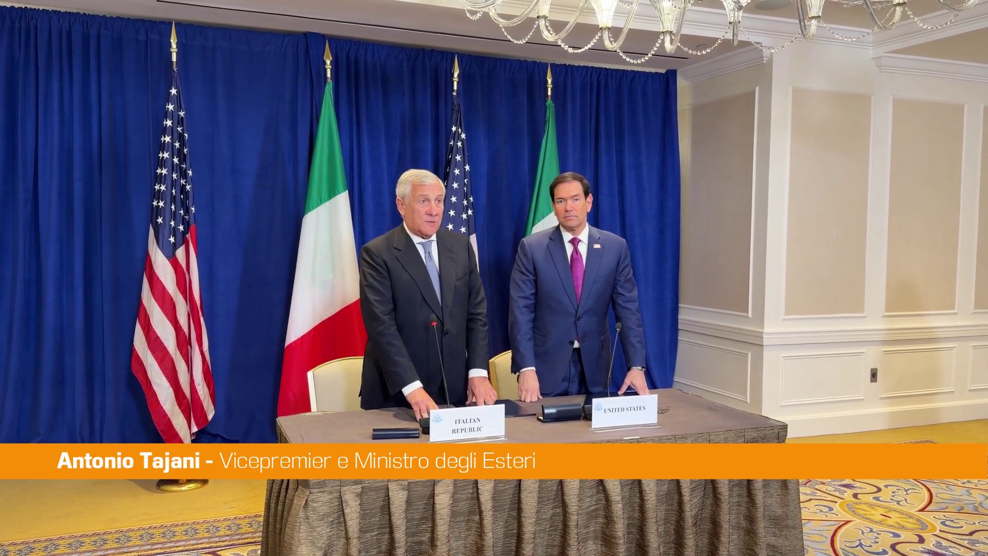 Italia-Usa, memorandum su materie prime critiche. Tajani 