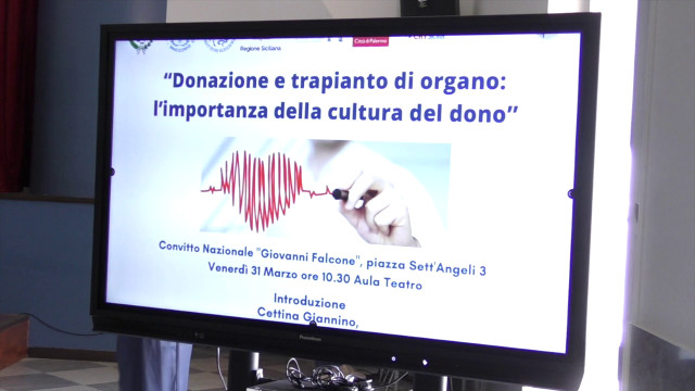 Trapianti, a Palermo gli studenti a lezione di “cultura del dono”