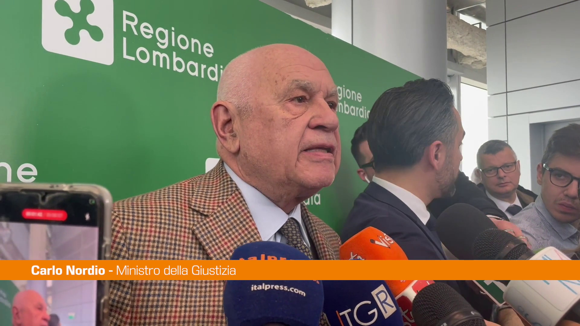 Dossieraggio, Nordio 