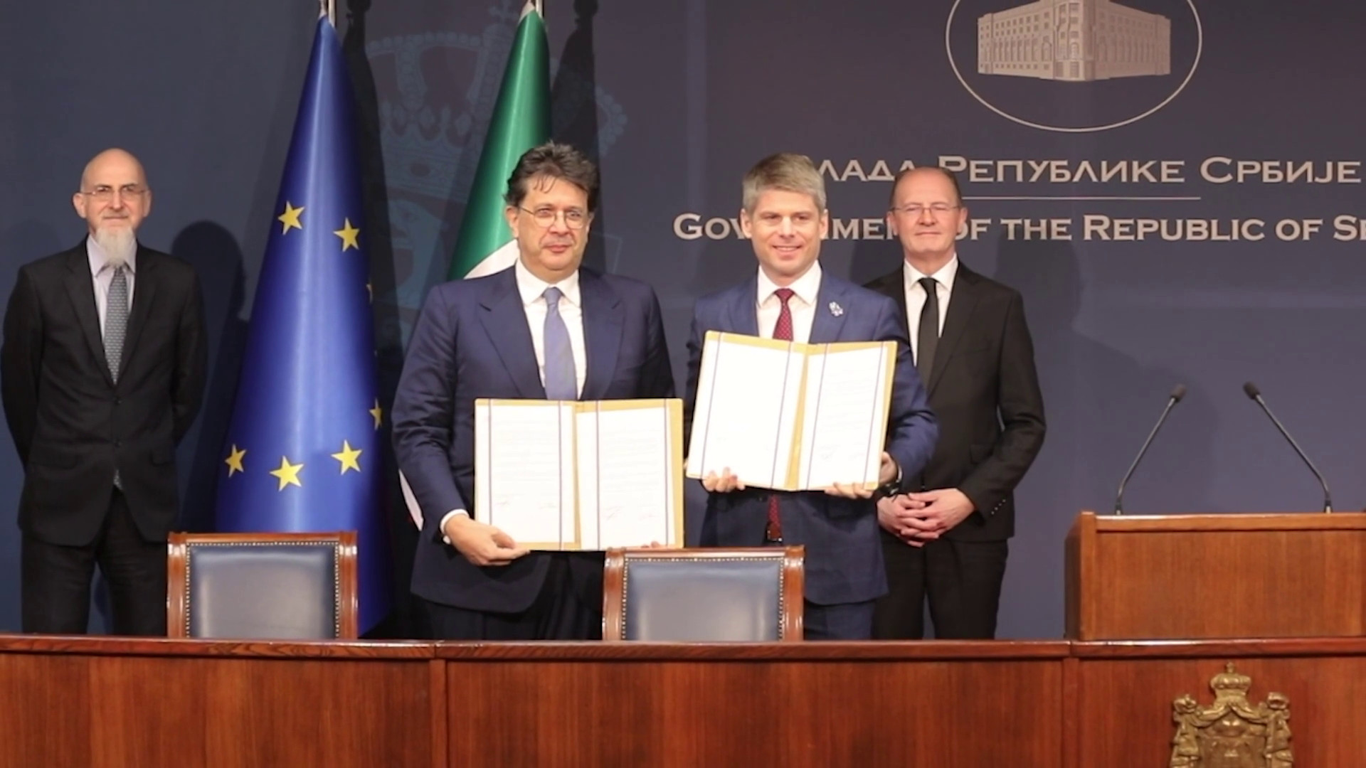 L’Italpress sigla una partnership con il Governo della Serbia