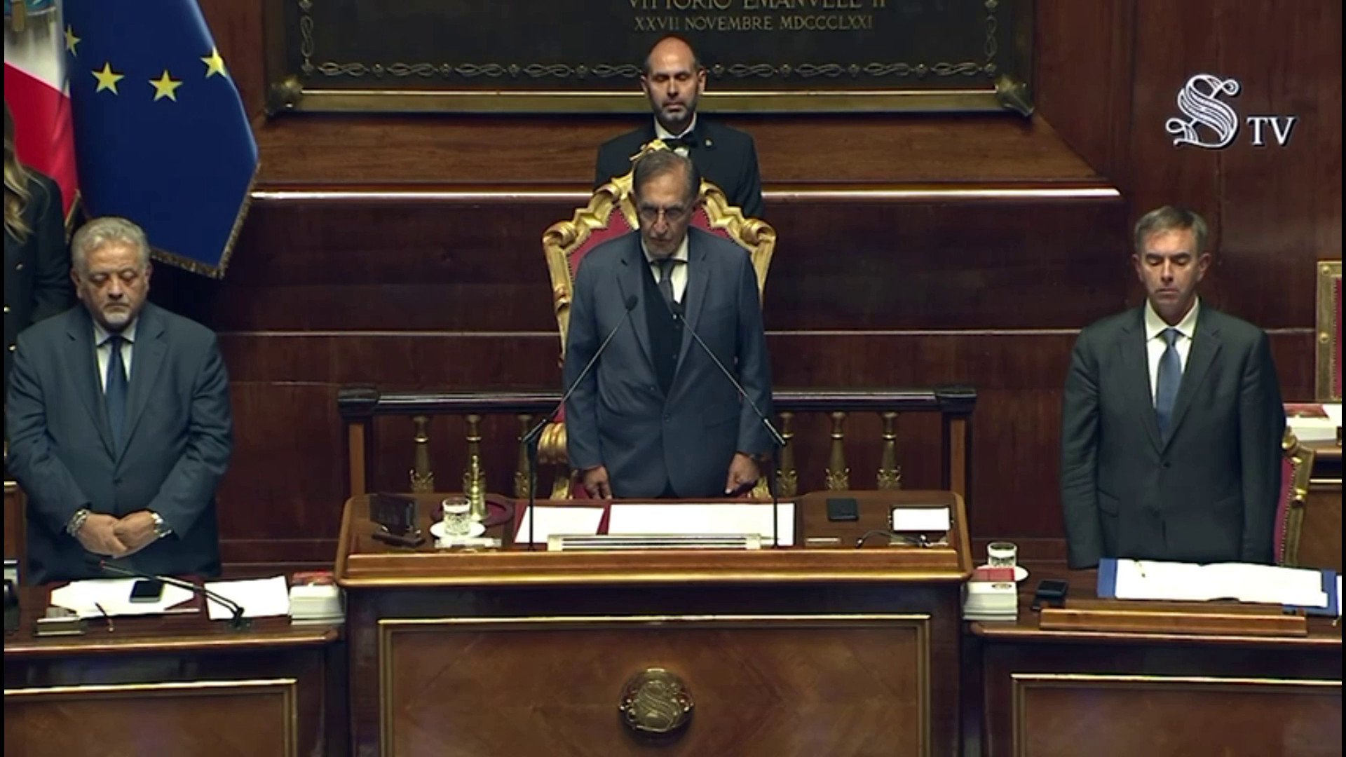 Aereo militare precipitato, il cordoglio del Senato per le due vittime