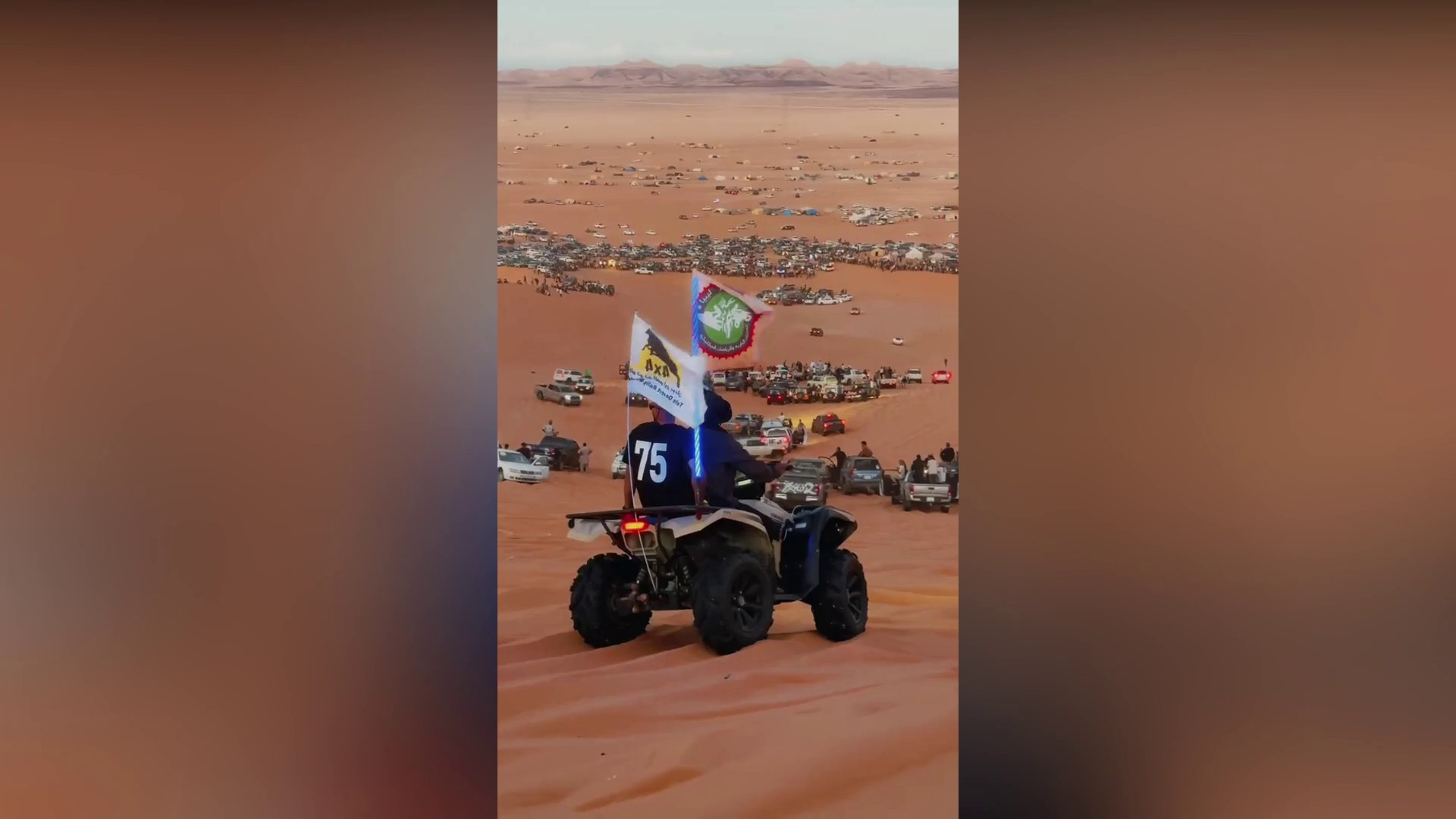 Libia, 50 mila giovani partecipano al rally TT nel deserto