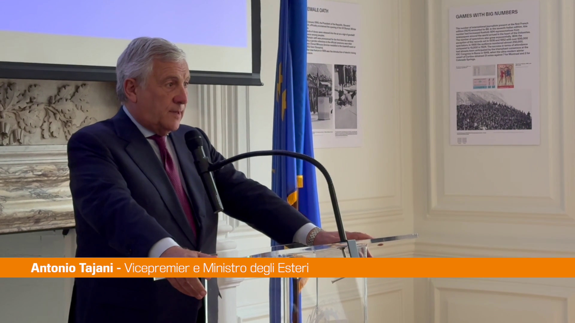 Dazi, Tajani 