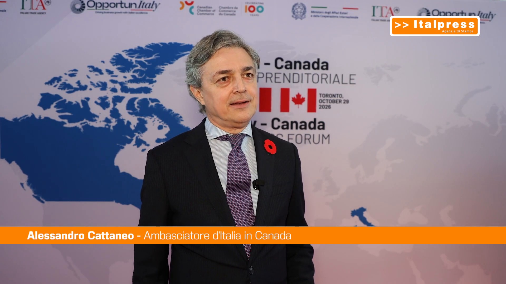 Italia-Canada, Cattaneo 