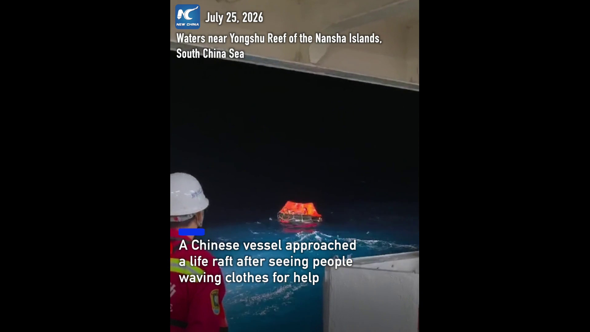 Cina, salvati 47 membri di nave vietnamita naufragata nel Mar Cinese Meridionale