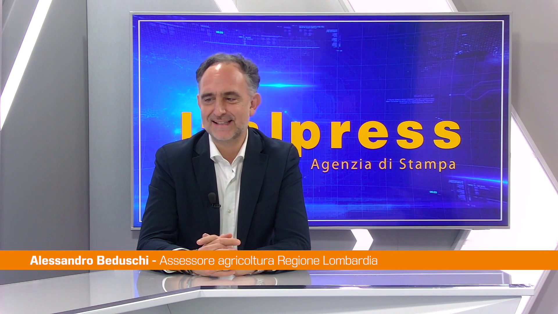 Lombardia, Protesta trattori. Beduschi 