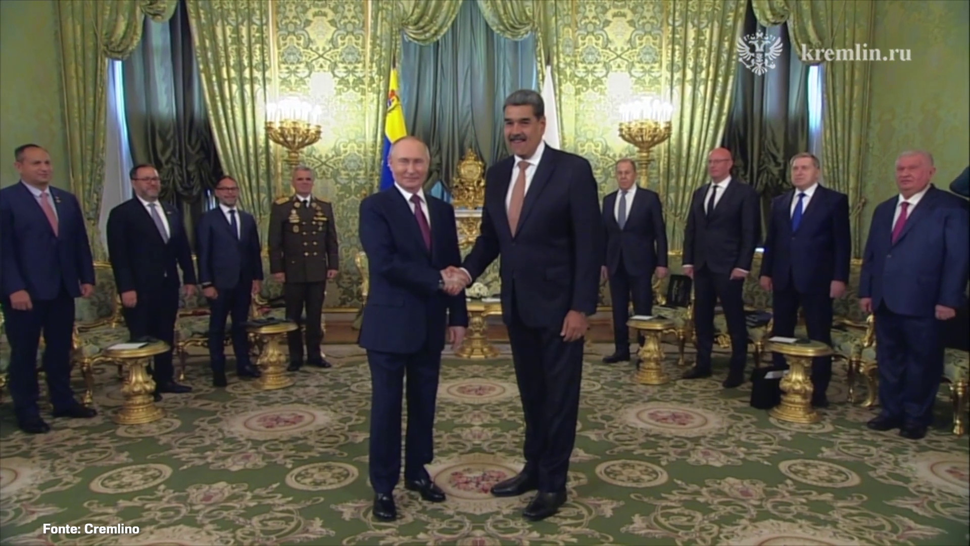 Putin riceve il presidente del Venezuela Maduro, focus su cooperazione