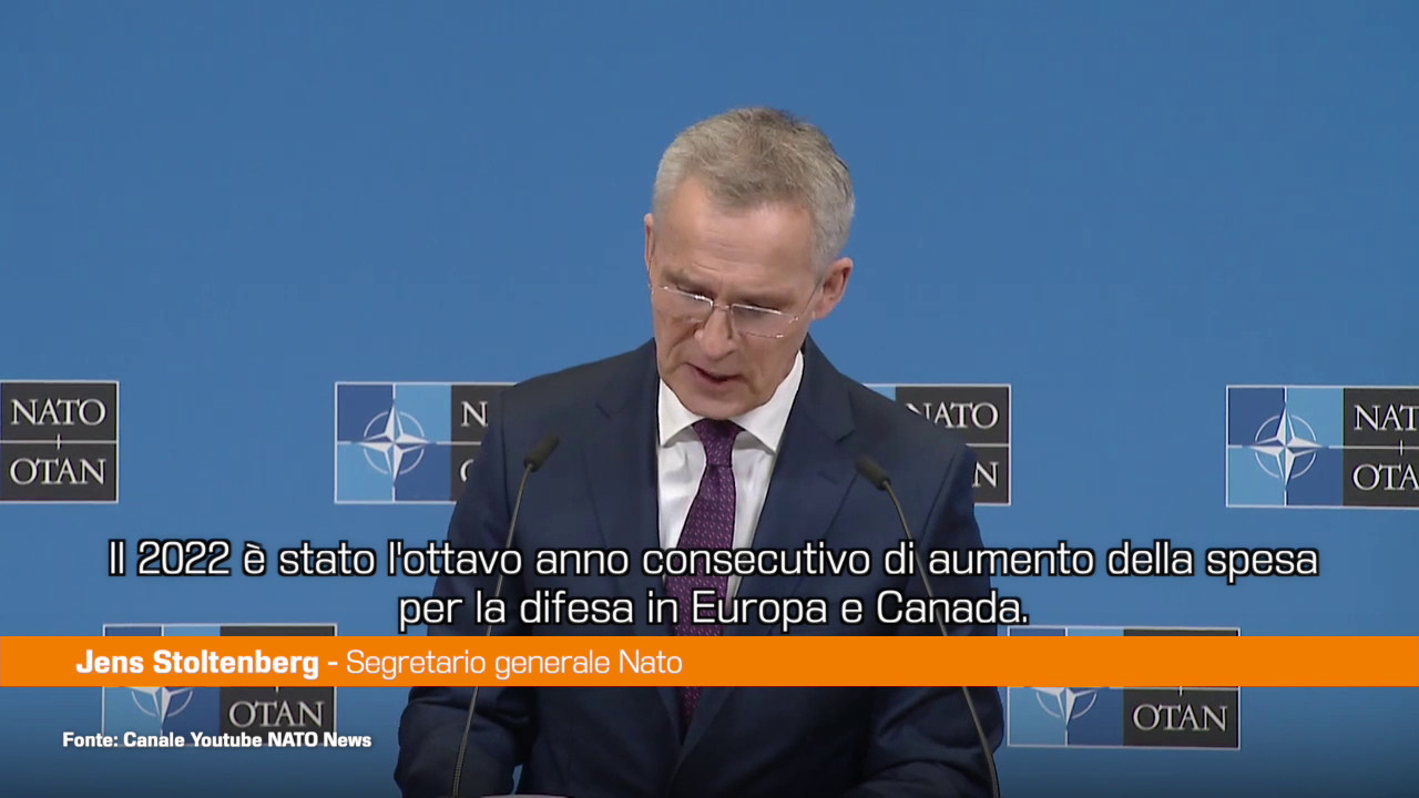 Nato, Stoltenberg “Spendere 2% del Pil per la difesa è il minimo”