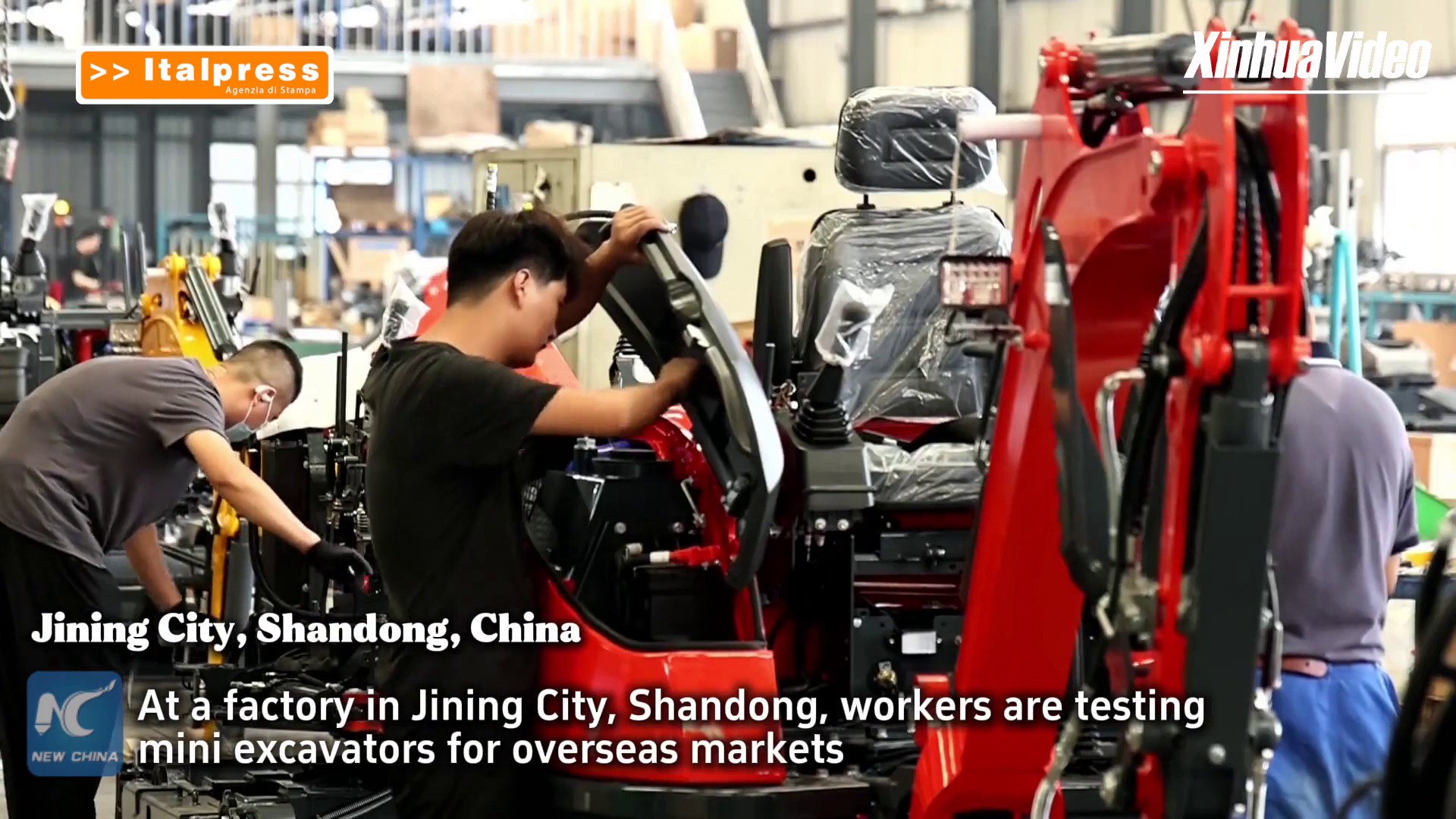 Cina, miniescavatori prodotti nel Paese hanno grande impatto sui mercati globali