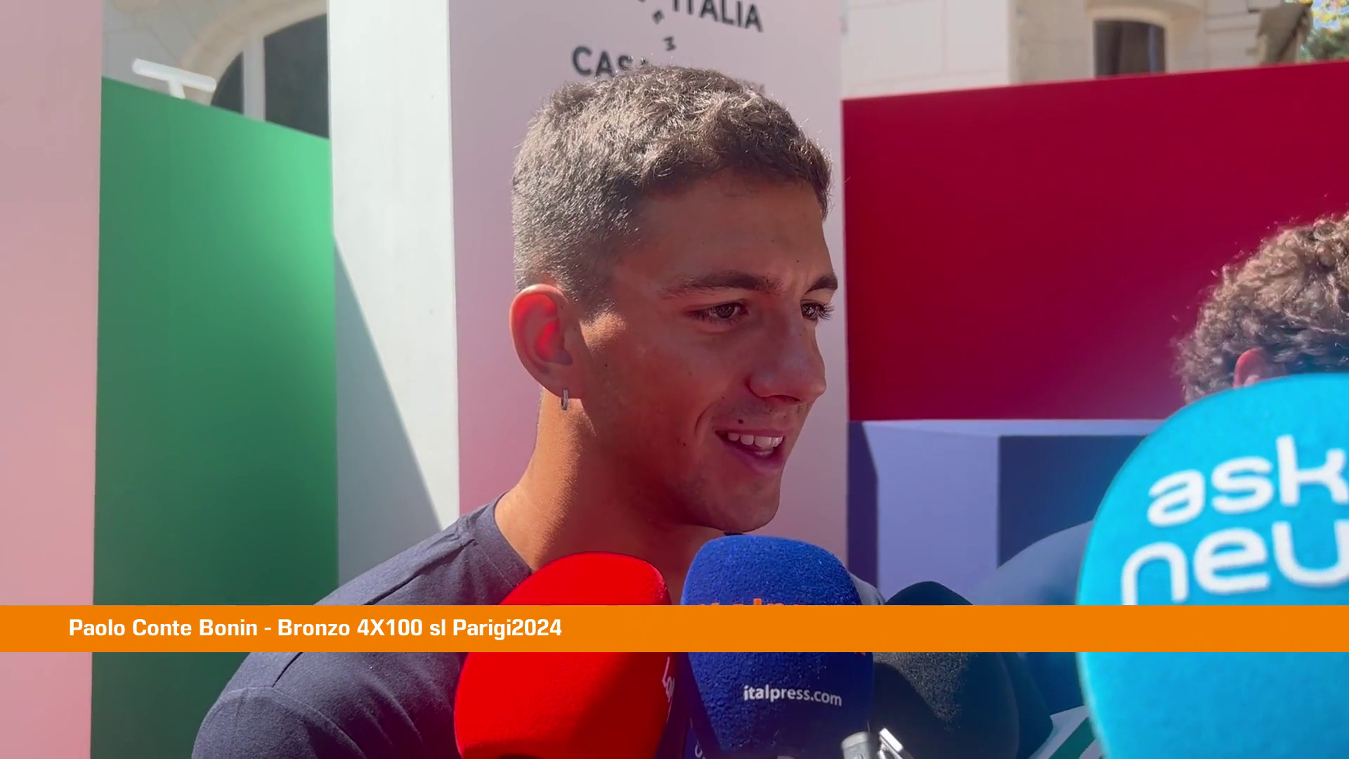 Conte Bonin: “Emozione indescrivibile, dedico medaglia ai miei nonni”