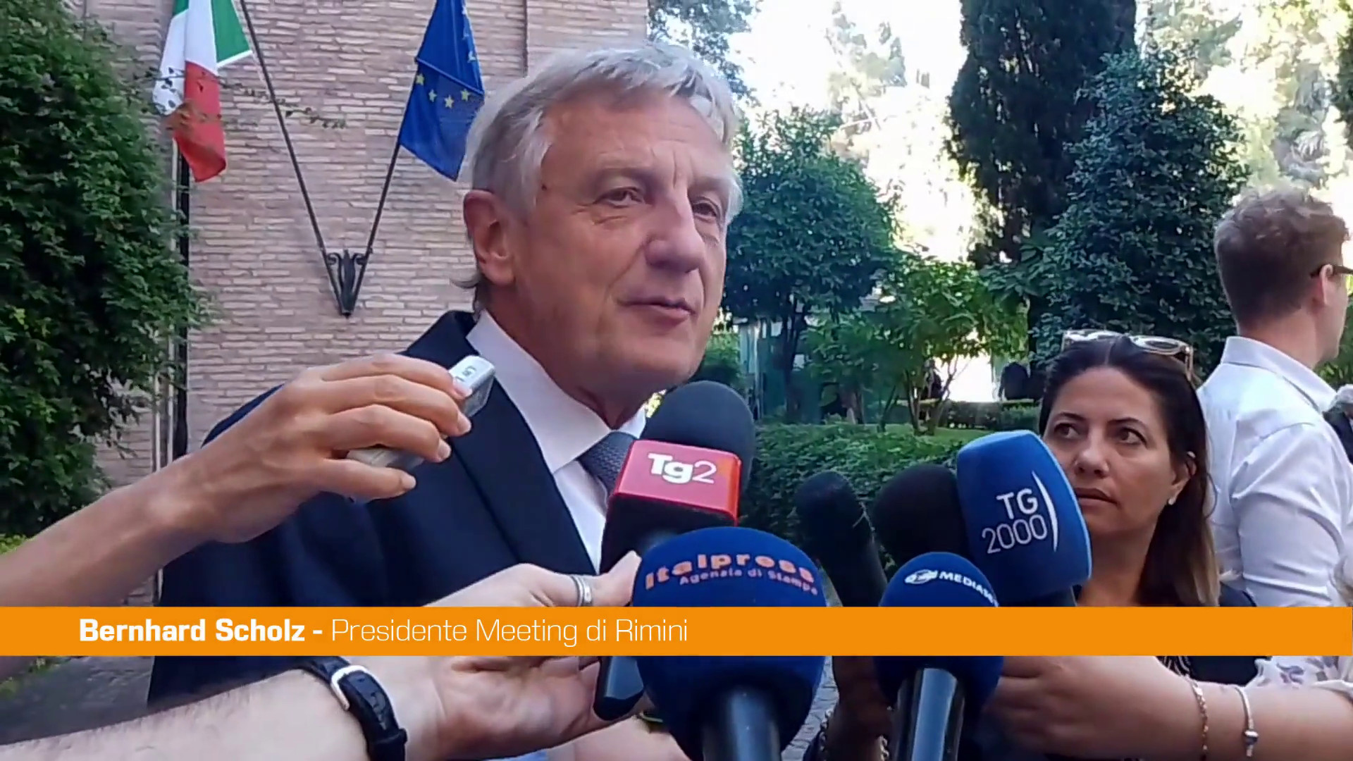Meeting di Rimini, Scholz 