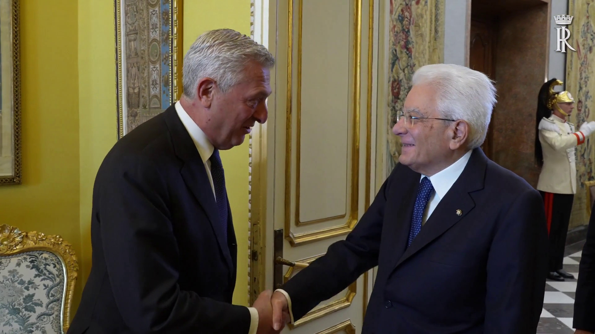 Mattarella riceve al Quirinale l'alto commissario Onu per i Rifugiati