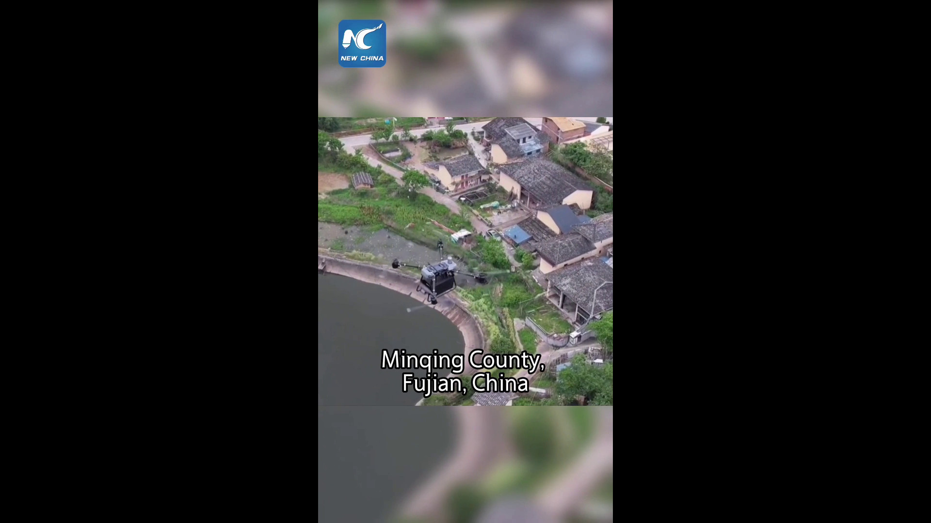 Cina: Fujian, droni colmano l'ultimo miglio per anziani nei villaggi remoti