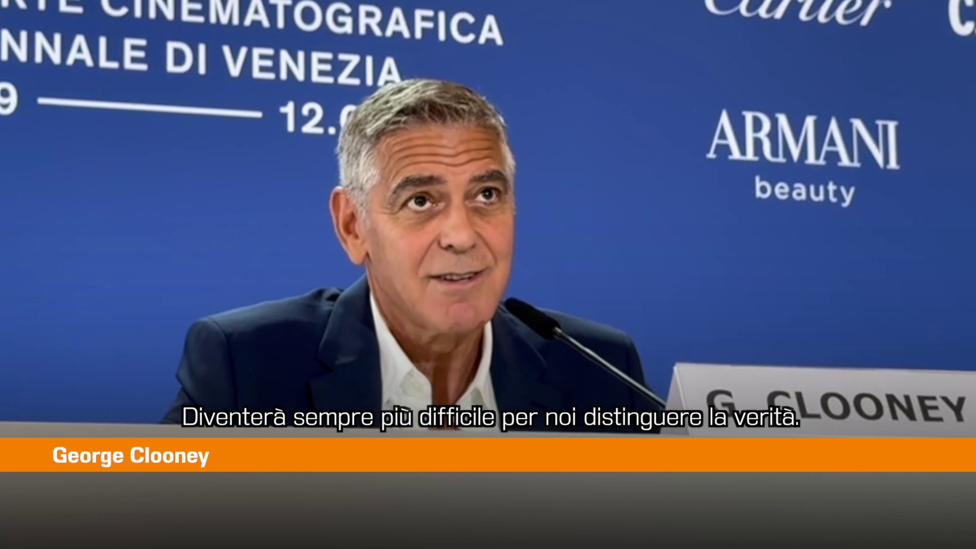 Venezia, Clooney 