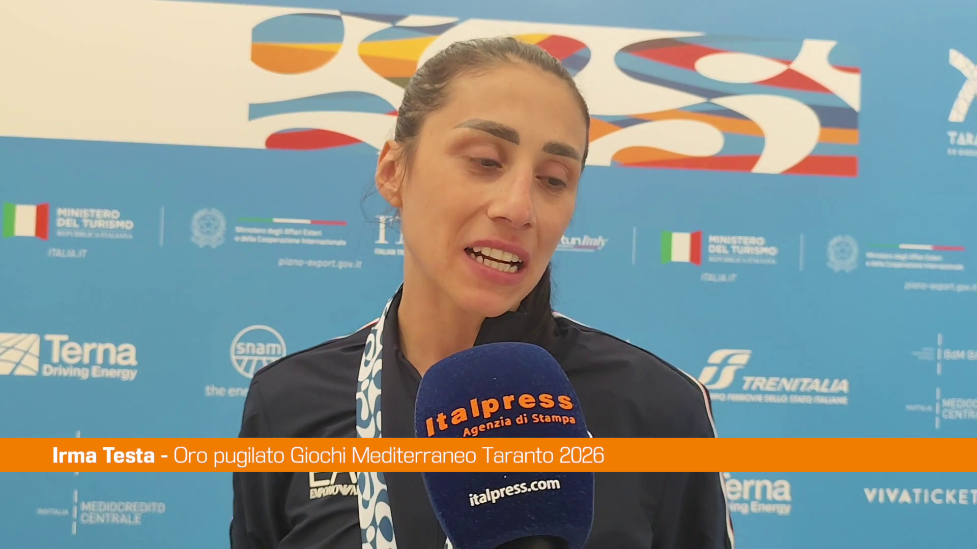 Giochi Mediterraneo, Irma Testa 