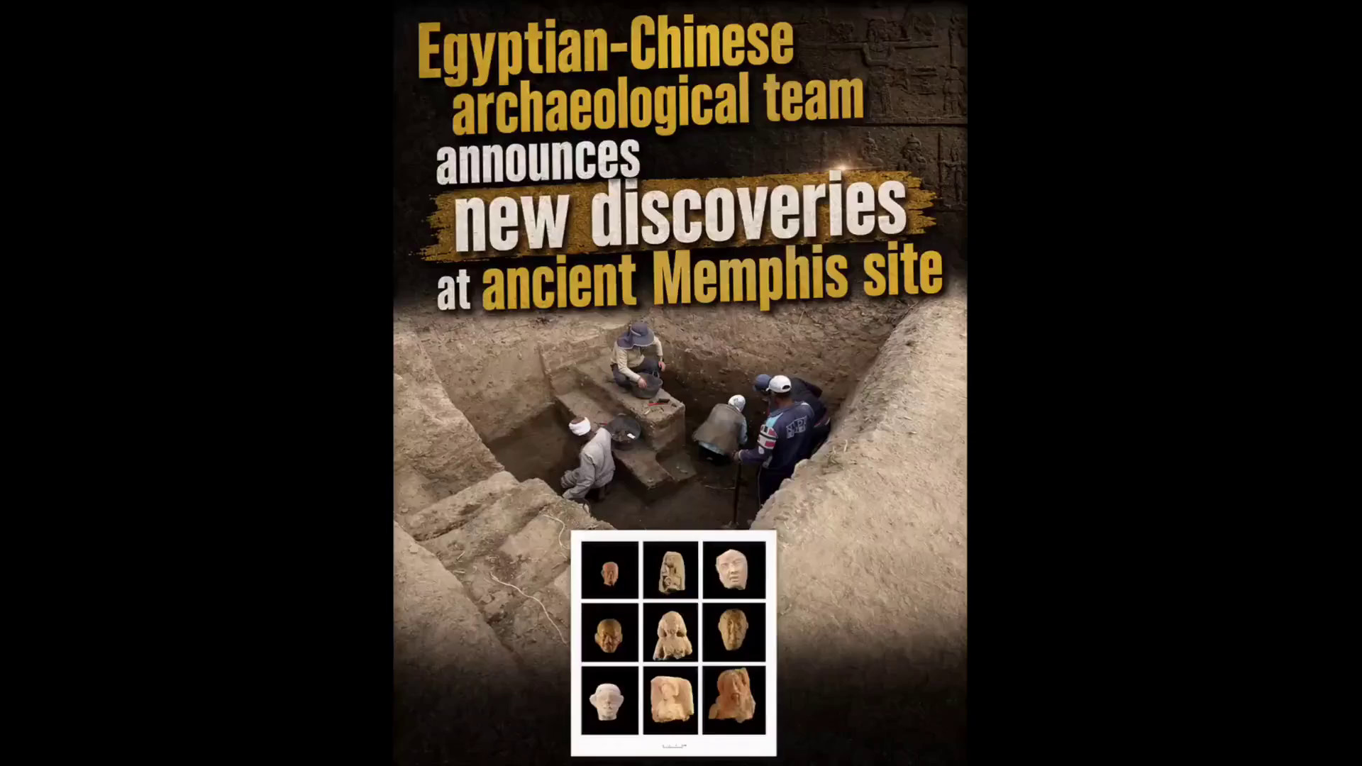 Cina-Egitto, squadra archeologica annuncia nuove scoperte nell'antica Menfi