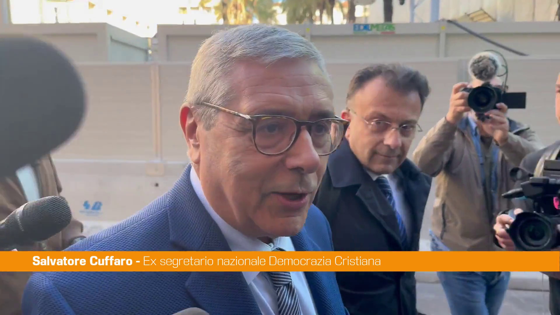 Inchiesta Palermo, Cuffaro arriva in tribunale “Sono fiducioso nella giustizia