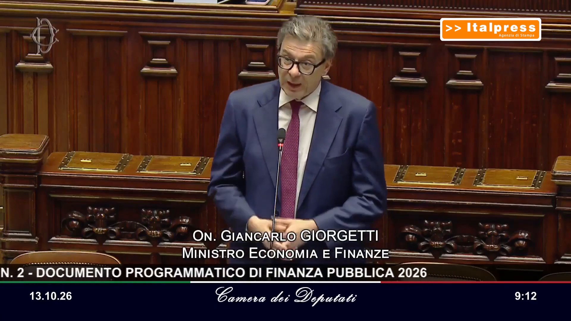 Via libera dal Parlamento allo scostamento di bilancio
