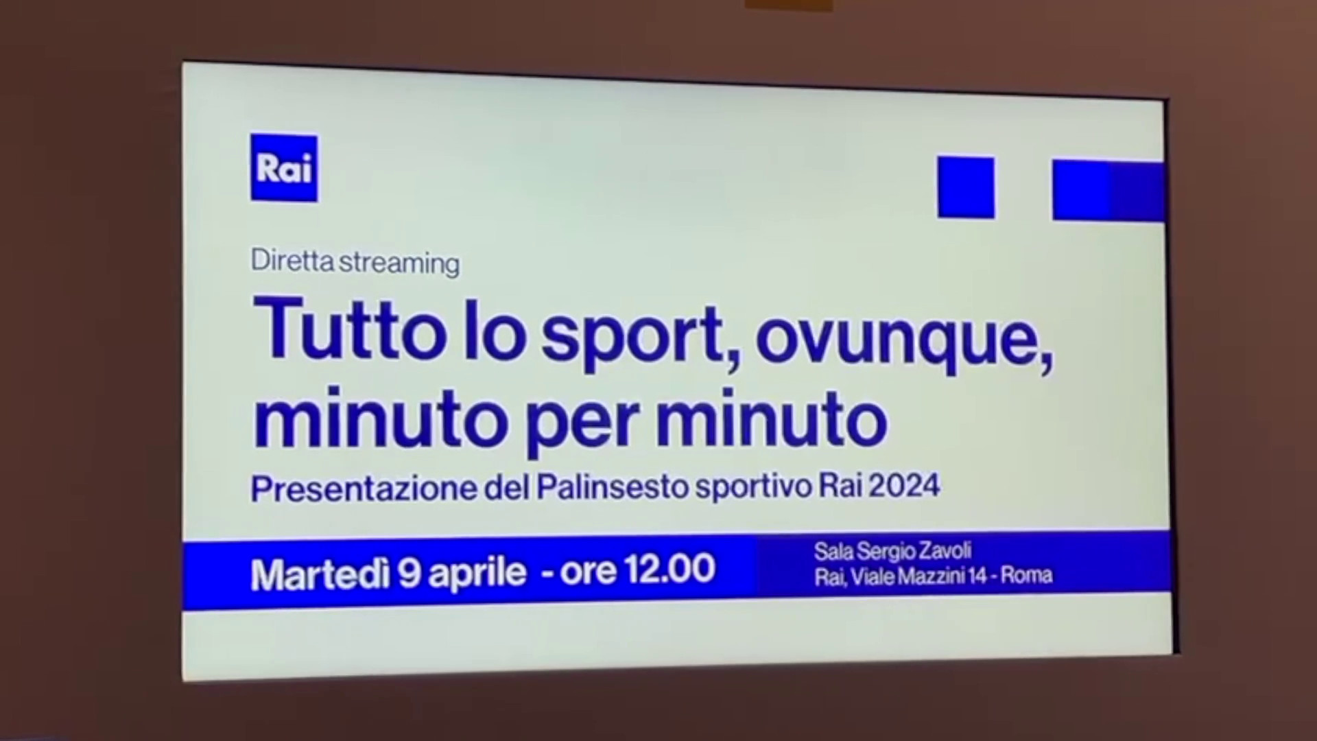 Europa League, Olimpiadi e ATP Finals: lo sport protagonista in Rai