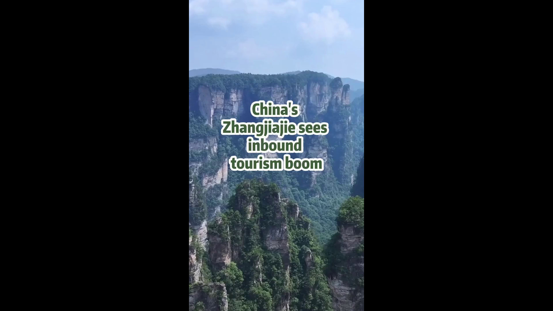 Cina: a Zhangjiajie turismo in entrata in forte crescita