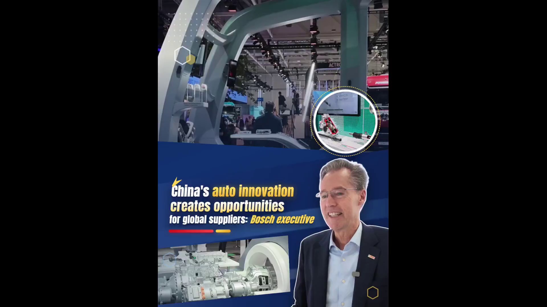 Cina, dirigente Bosch, innovazione auto crea opportunità per fornitori globali