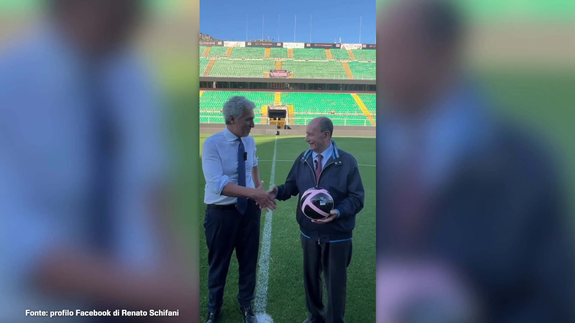 Calcio, Schifani “Manteniamo impegno, Palermo avrà stadio moderno e funzionale