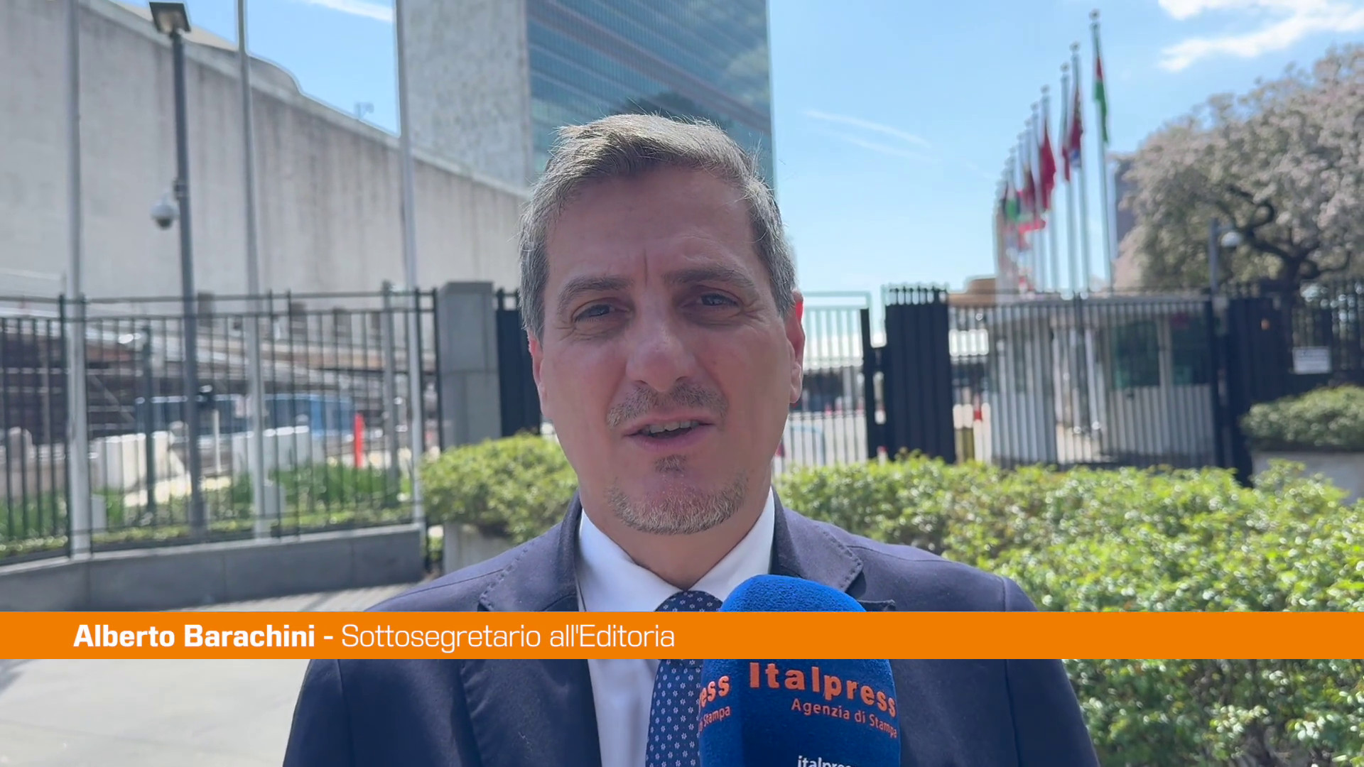 IA, Barachini all'Onu 