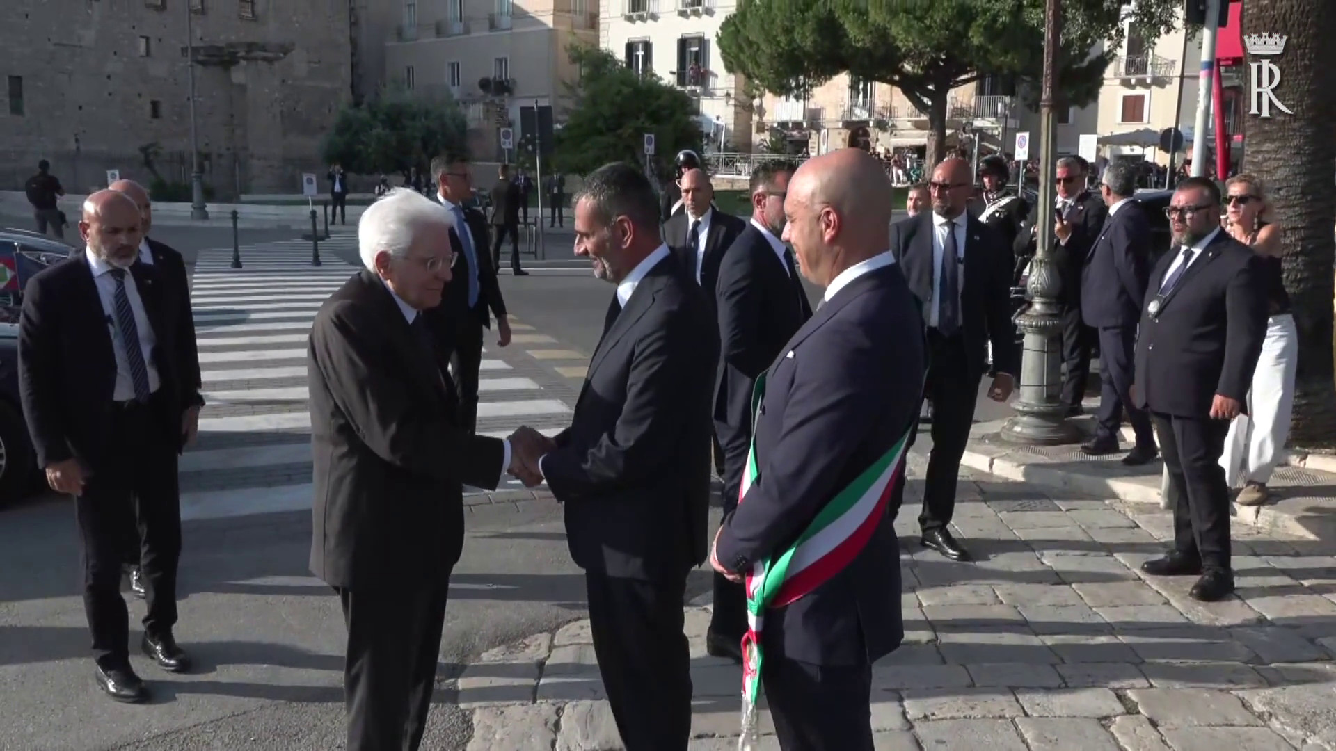 Giochi Mediterraneo, Mattarella al Castello Aragonese a Taranto