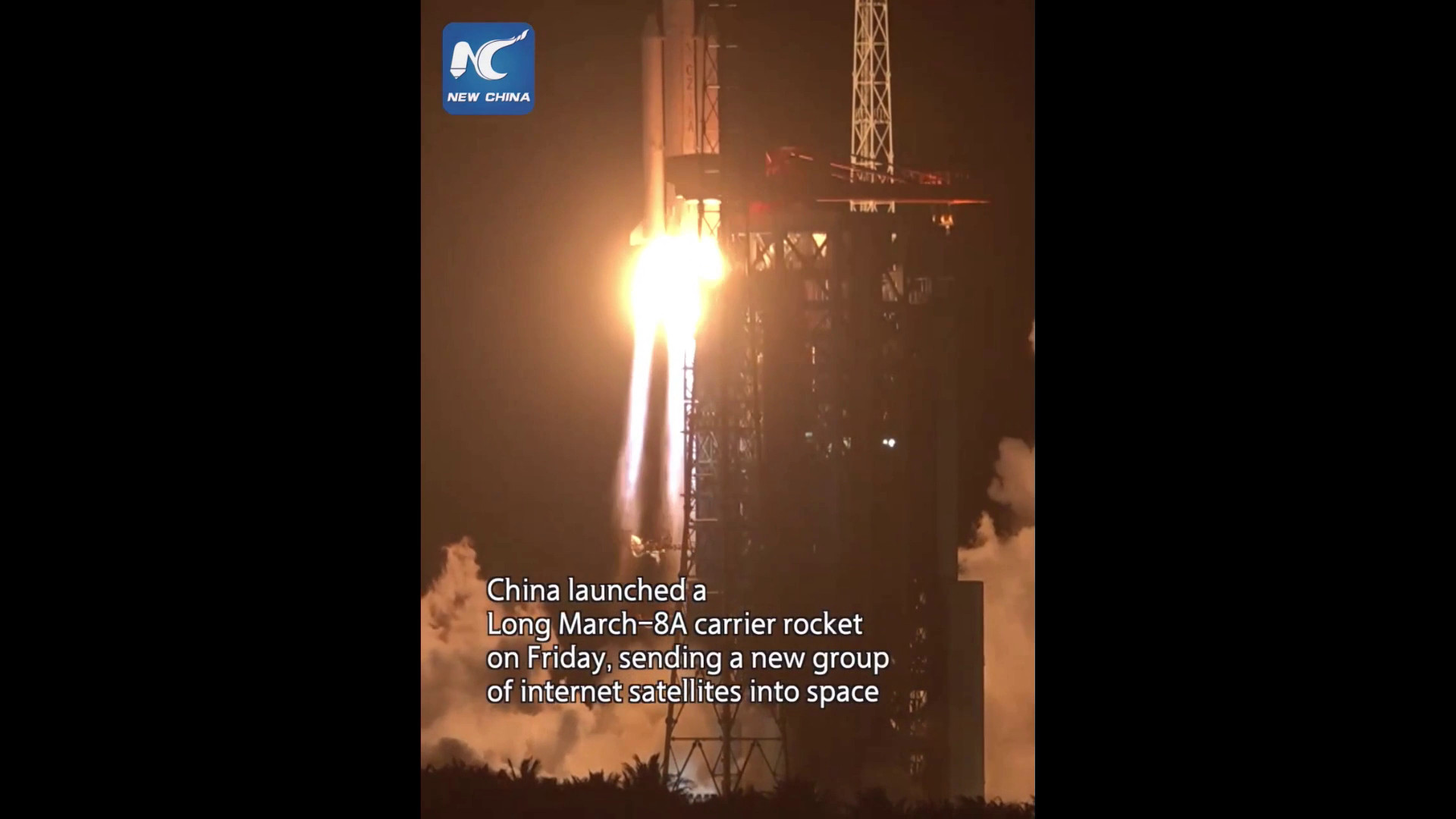 Cina: razzo Long March-8A lancia nuovi satelliti Internet