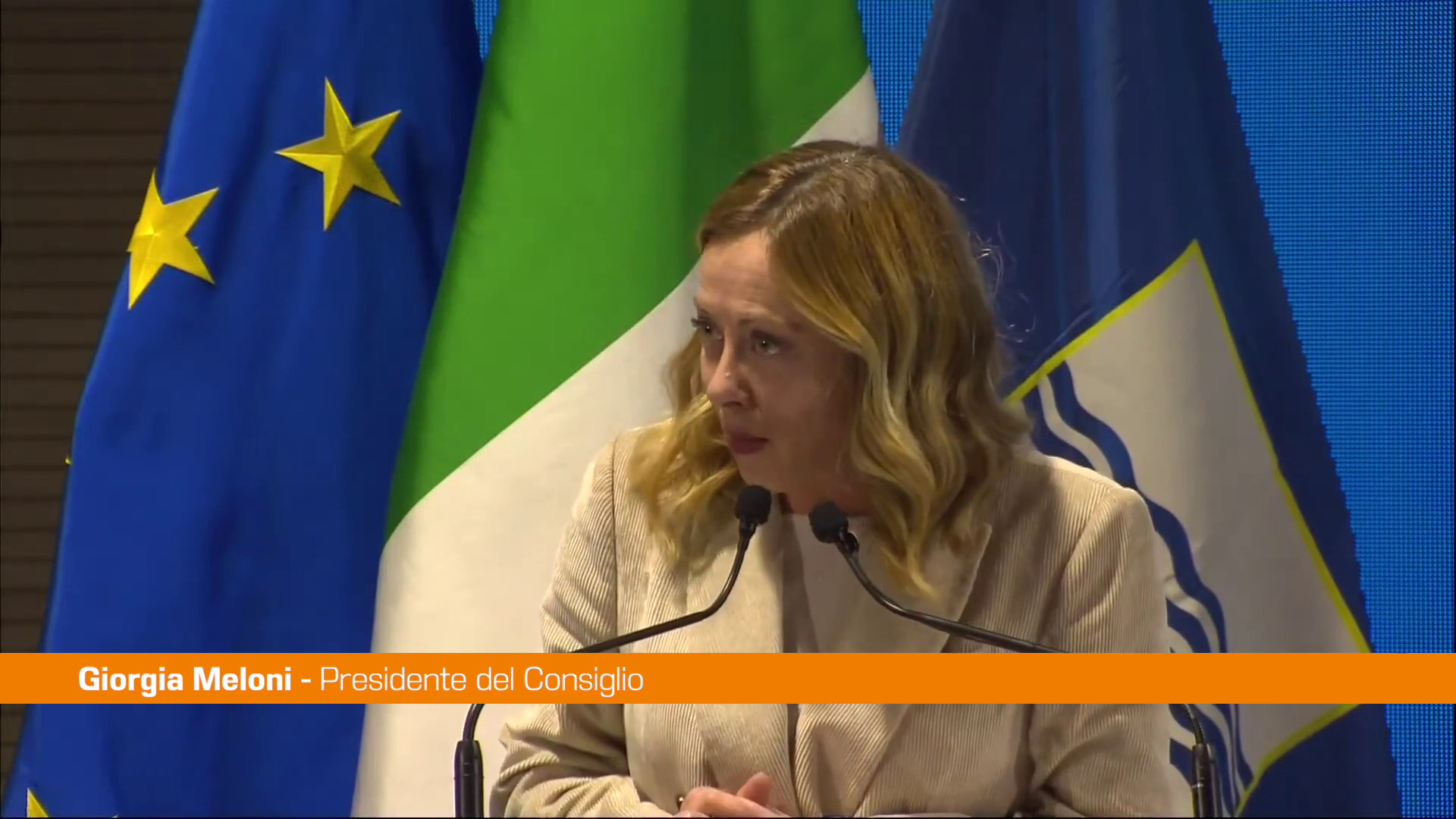 Politiche Coesione, Meloni 