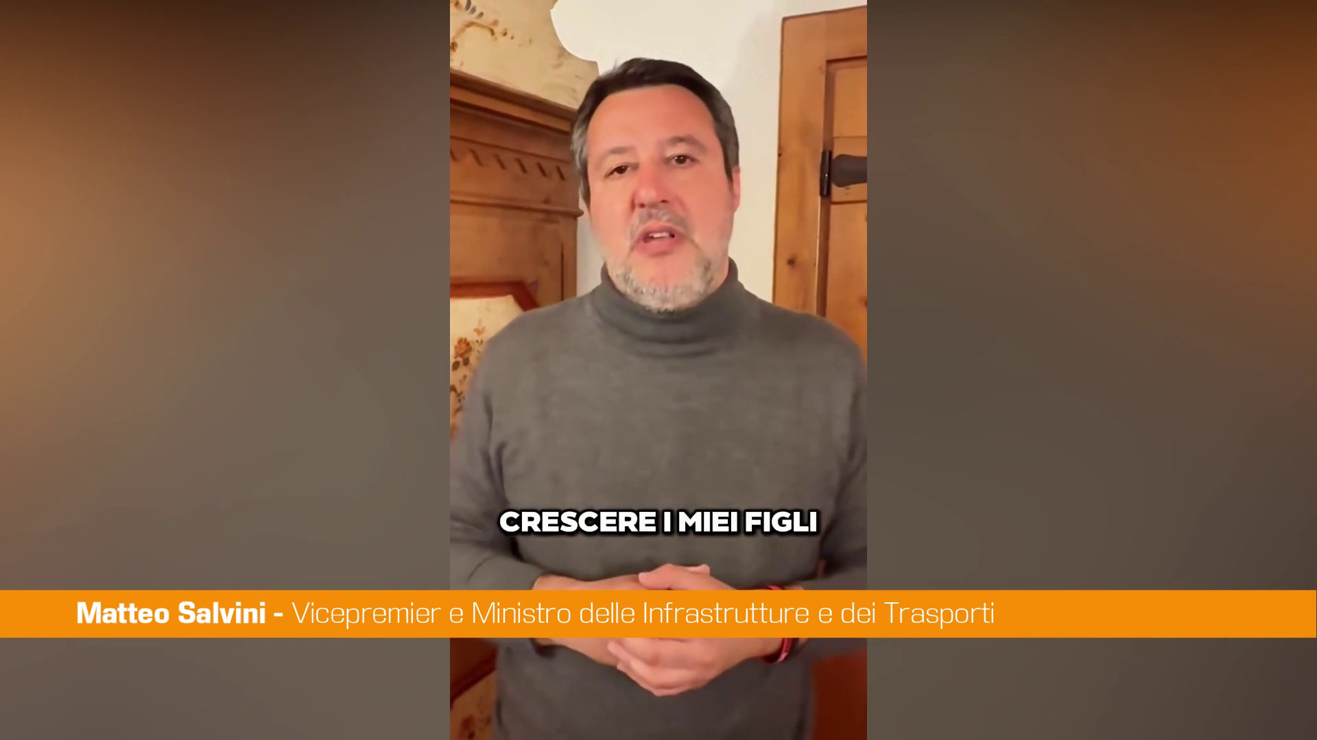 Famiglia nel bosco, Salvini 