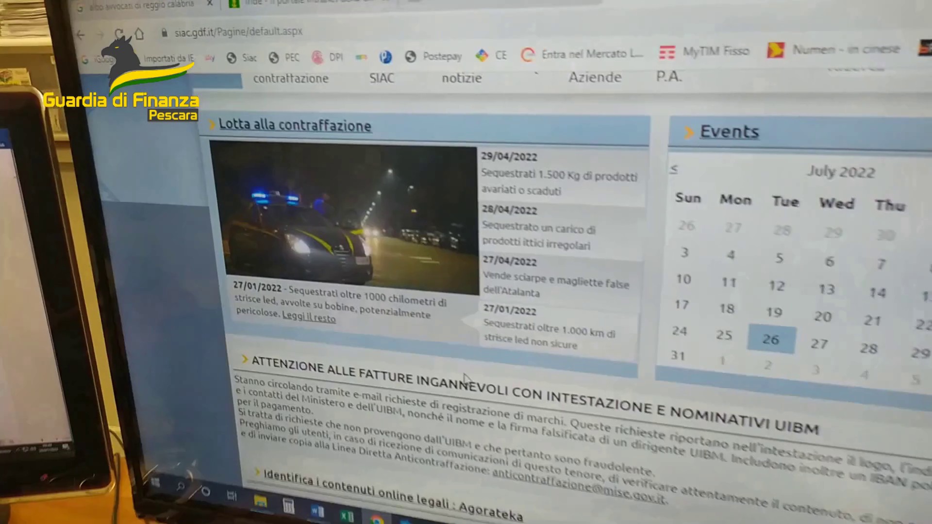 Pescara, Guardia di Finanza sequestra 250mila prodotti non conformi