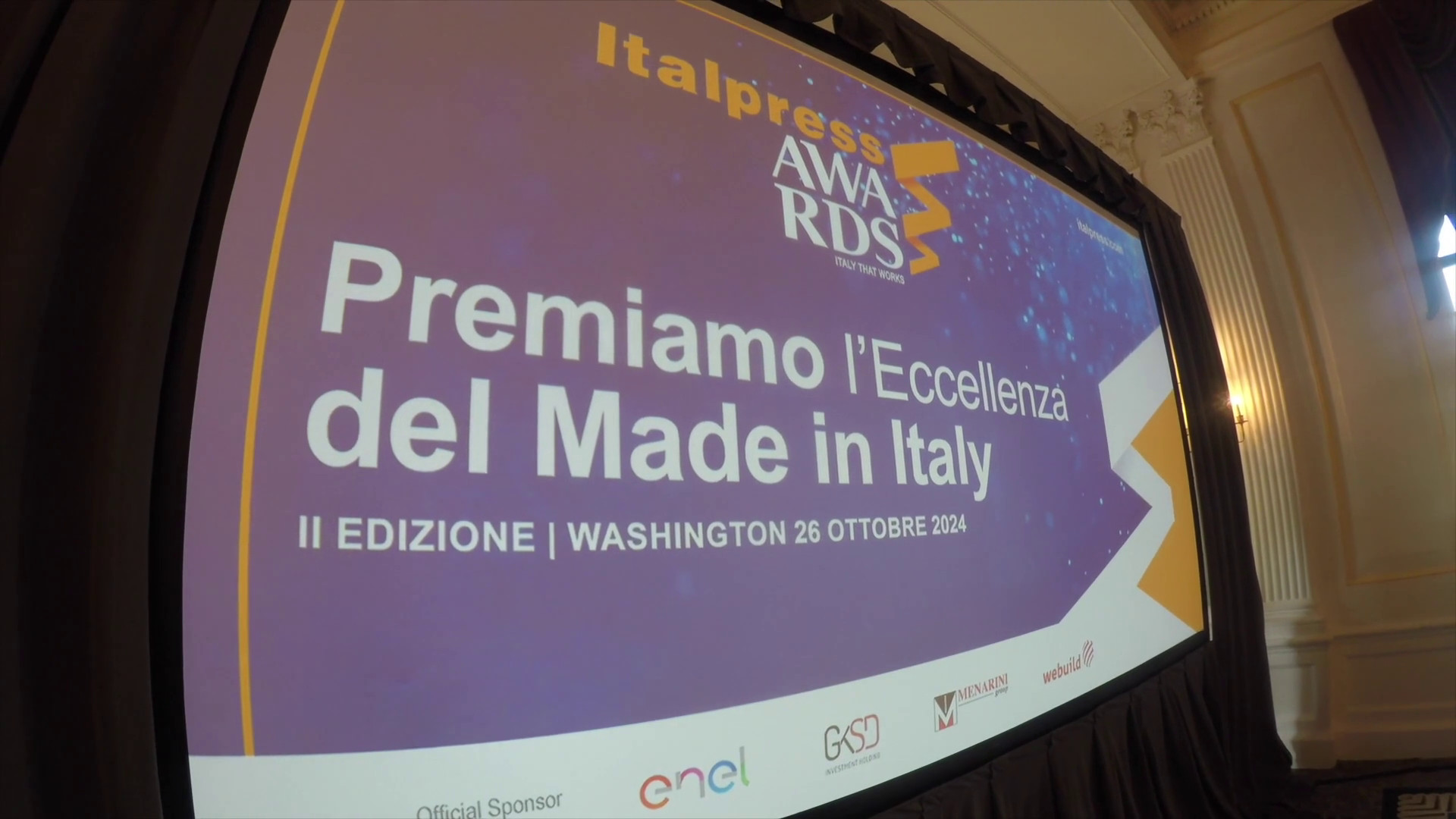 A Washington la cerimonia di consegna degli Italpress Awards