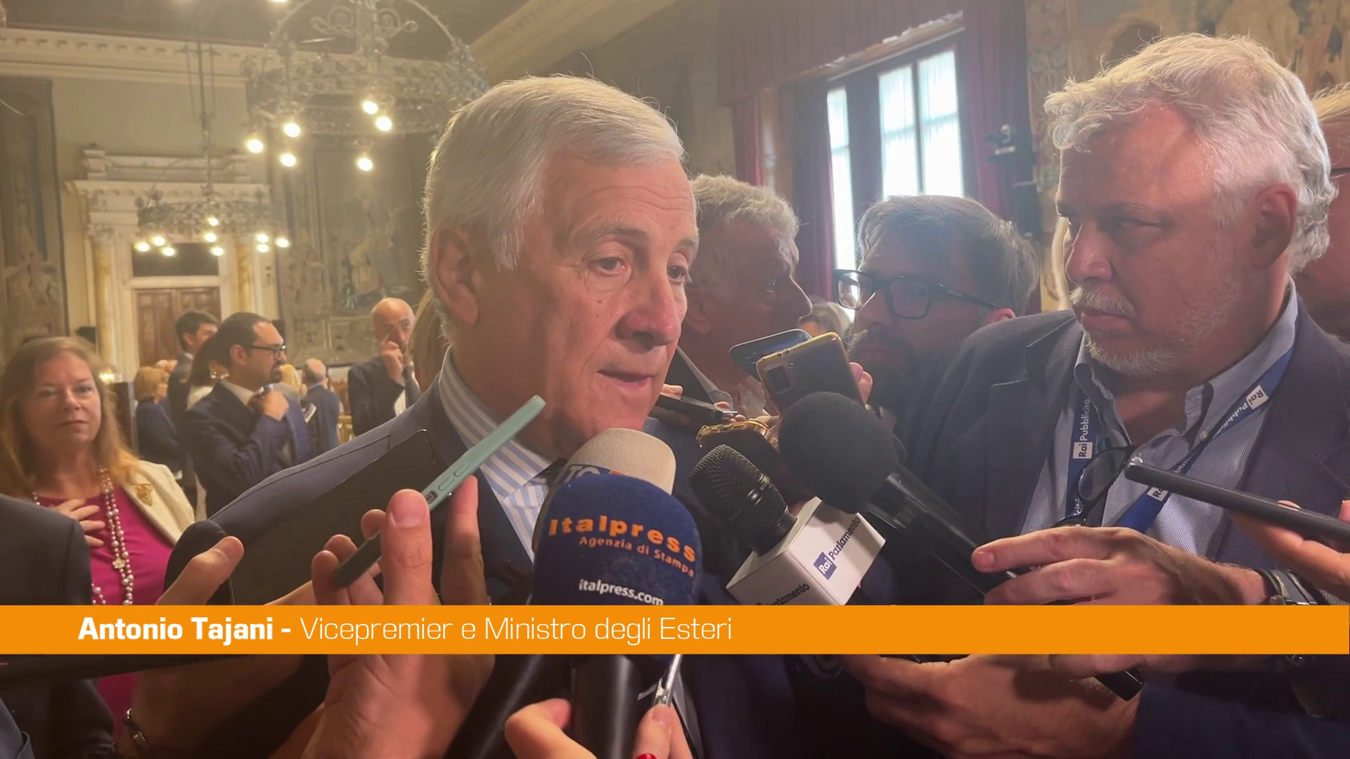 Gaza, Tajani 